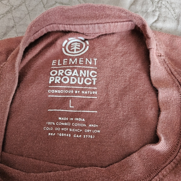 Element T Shirt, Euc, Brownish, Large - Picture 5 of 5